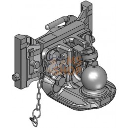 Attelage à boule 80 mm 311 mm | SCHARMÜLLER Attelage à boule 80 mm 311 mm | SCHARMÜLLERPR#881781