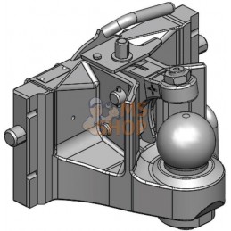 Attelage à boule 80 mm 311 mm | SCHARMÜLLER Attelage à boule 80 mm 311 mm | SCHARMÜLLERPR#881652