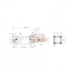 DN100200CM; KRAMP; Vérin normalisé; pièce detachée