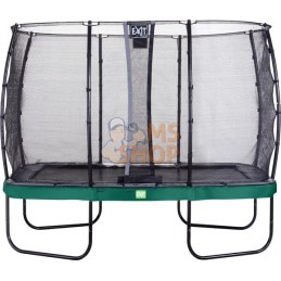 Trampoline Elegant Premium 214x366 avec filet de sécurité | EXIT Trampoline Elegant Premium 214x366 avec filet de sécurité | EXI