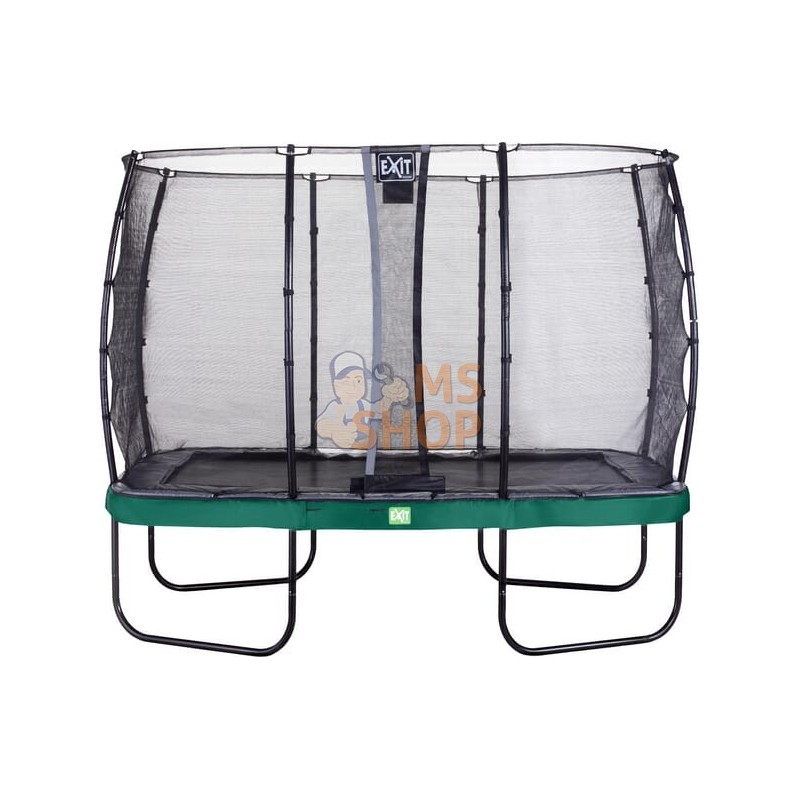 Trampoline Elegant Premium 214x366 avec filet de sécurité | EXIT Trampoline Elegant Premium 214x366 avec filet de sécurité | EXI