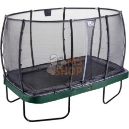 Trampoline Elegant Premium 214x366 avec filet de sécurité | EXIT Trampoline Elegant Premium 214x366 avec filet de sécurité | EXI