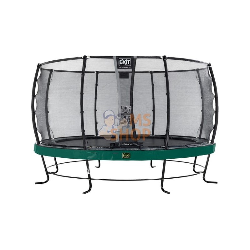 Trampoline Elegant Premium Ø 427 avec filet de sécurité | EXIT Trampoline Elegant Premium Ø 427 avec filet de sécurité | EXITPR#