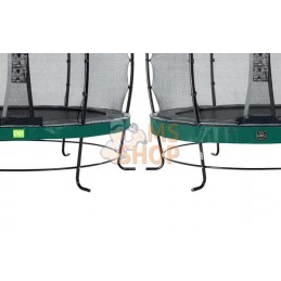 Trampoline Elegant Premium Ø 427 avec filet de sécurité | EXIT Trampoline Elegant Premium Ø 427 avec filet de sécurité | EXITPR#