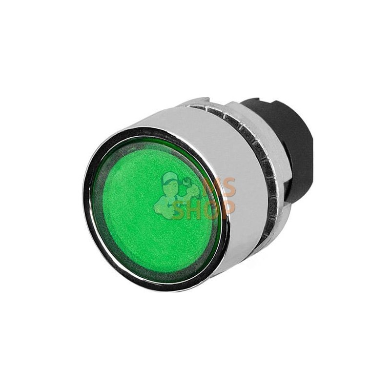 Bouton poussoir lumineux vert | NEW-ELFIN Bouton poussoir lumineux vert | NEW-ELFINPR#855578