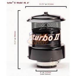 Filtre turbo® 2 46-6". | TURBO Filtre turbo® 2 46-6". | TURBOPR#857995