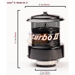 Filtre turbo® 2 24-3". | TURBO Filtre turbo® 2 24-3". | TURBOPR#857991