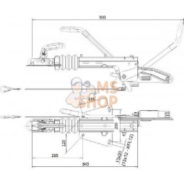 Attelage freiné V KF13-E | KNOTT Attelage freiné V KF13-E | KNOTTPR#886902