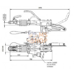 Attelage freiné V KFG35-D | KNOTT Attelage freiné V KFG35-D | KNOTTPR#886911