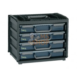 Caisson de transport 4 boîtes HandyBox 55x4 | RAACO Caisson de transport 4 boîtes HandyBox 55x4 | RAACOPR#859204