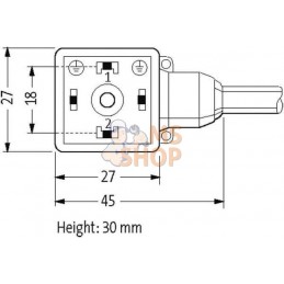 Fiche 18mm, 3m cab., PUR/PVC | MURR ELEKTRONIK Fiche 18mm, 3m cab., PUR/PVC | MURR ELEKTRONIKPR#904535