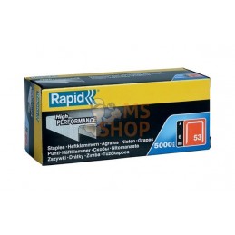 Rivets Rapid 53/6mm galvanisé, 5000 pcs | RAPID Rivets Rapid 53/6mm galvanisé, 5000 pcs | RAPIDPR#886675