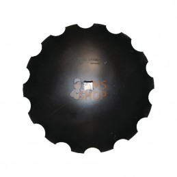 HD711841KR; KRAMP; Disque de herse crénelé 710x8 Tr.41; pièce detachée