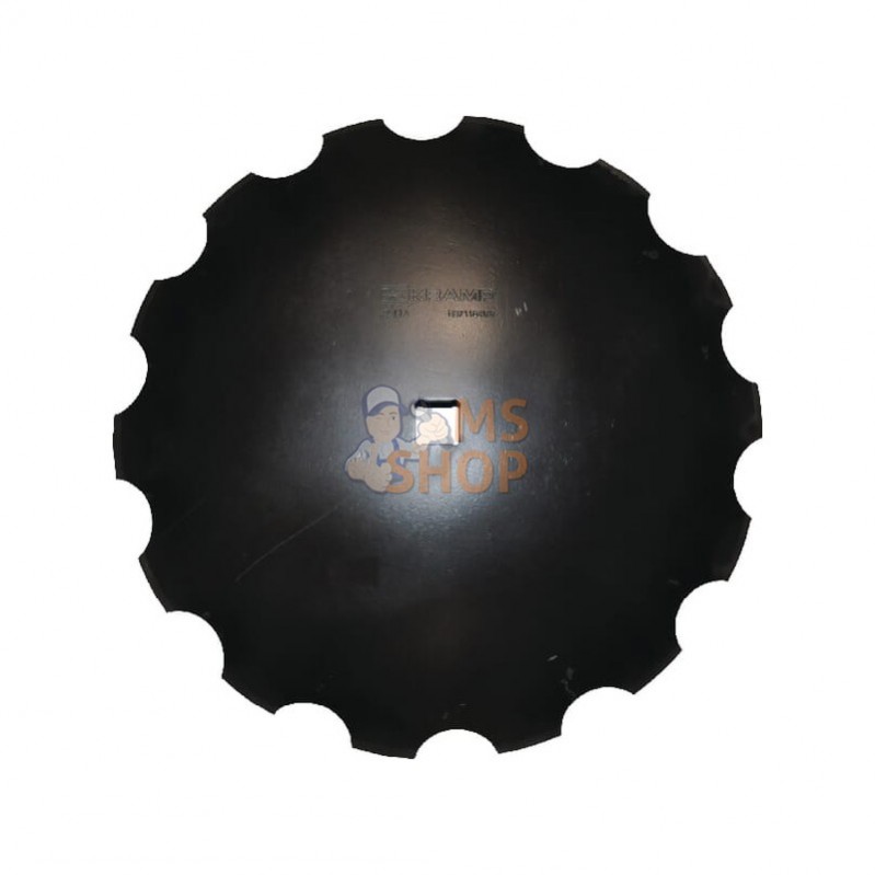 HD711841KR; KRAMP; Disque de herse crénelé 710x8 Tr.41; pièce detachée HD711841KR; KRAMP; Disque de herse crénelé 710x8 Tr.41; pièce detachée