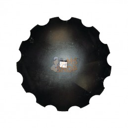 HD661841KR; KRAMP; Disque de herse crénelé 660x8 Tr.41; pièce detachée
