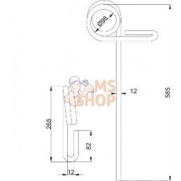 Dent de herse p/Wiberg | NON ORIGINAL Dent de herse p/Wiberg | NON ORIGINALPR#854297