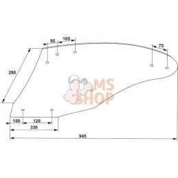 Versoir G. N°4 4HN p/G&B | NON ORIGINAL Versoir G. N°4 4HN p/G&B | NON ORIGINALPR#902403