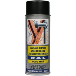 RAL 9005 spray acr. noir foncé | MOTIP RAL 9005 spray acr. noir foncé | MOTIPPR#753708