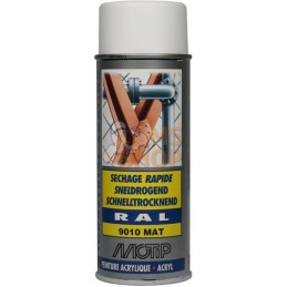 RAL 9010 spray acr. Blanc pur | MOTIP RAL 9010 spray acr. Blanc pur | MOTIPPR#753704