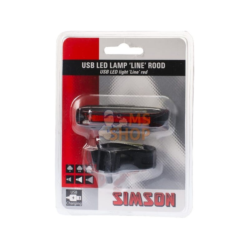 Feu arrière LED USB | SIMSON Feu arrière LED USB | SIMSONPR#970381