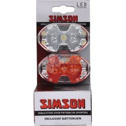 Jeu LED batterie avant+arrière | SIMSON Jeu LED batterie avant+arrière | SIMSONPR#970384