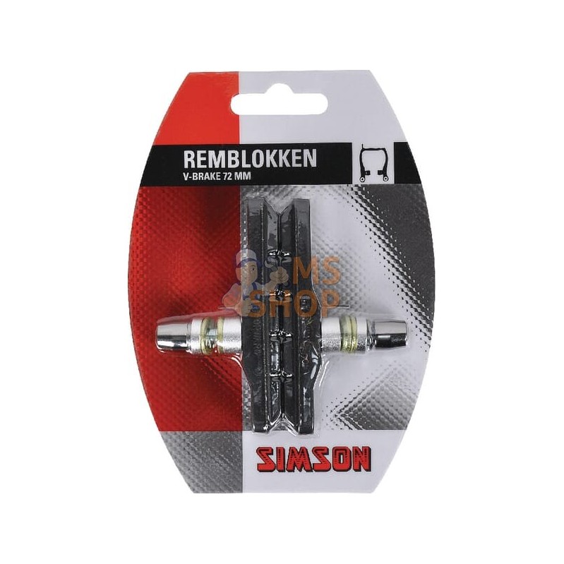 Mâchoires frein V-Brake 70mm | SIMSON Mâchoires frein V-Brake 70mm | SIMSONPR#970324