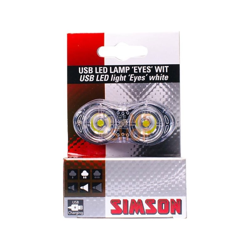 Lampe frontale LED USB | SIMSON Lampe frontale LED USB | SIMSONPR#970357