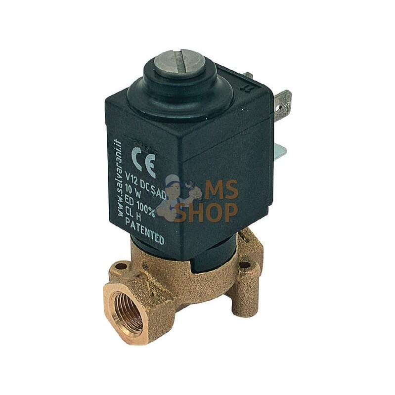 Électrovalve 2 voies 1/8" 12V | SALVARANI Électrovalve 2 voies 1/8" 12V | SALVARANIPR#860304