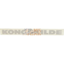 Autocollant "Kongskilde" 28 cm | KONGSKILDE Autocollant "Kongskilde" 28 cm | KONGSKILDEPR#711593