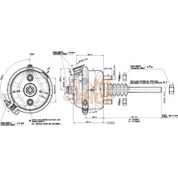 Vérin à membrane type 12 | HALDEX Vérin à membrane type 12 | HALDEXPR#914677