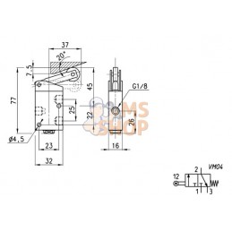 Distribut. 3/2 voies | CAMOZZI Distribut. 3/2 voies | CAMOZZIPR#853141