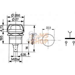 Interrupteur à poussoir | PNEUTRON Interrupteur à poussoir | PNEUTRONPR#1038511