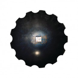 HD661651KR; KRAMP; Disque de herse crénelé 660x6 Tr.51; pièce detachée