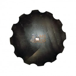 HD611531KR; KRAMP; Disque de herse crénelé 610x5 Tr.31; pièce detachée