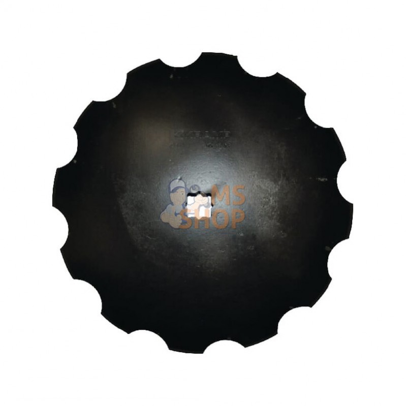 HD611541KR; KRAMP; Disque de herse crénelé 610x5 Tr.37-41; pièce detachée HD611541KR; KRAMP; Disque de herse crénelé 610x5 Tr.37-41; pièce detachée
