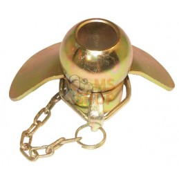 Rotule d'attelage inférieure avec oreille Cat.2/2 Ø28,7/56 Walterscheid | WALTERSCHEID Rotule d'attelage inférieure avec oreille