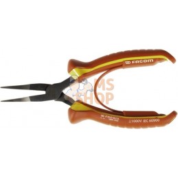 Pince à bec plat VDE 160 mm | FACOM Pince à bec plat VDE 160 mm | FACOMPR#537608
