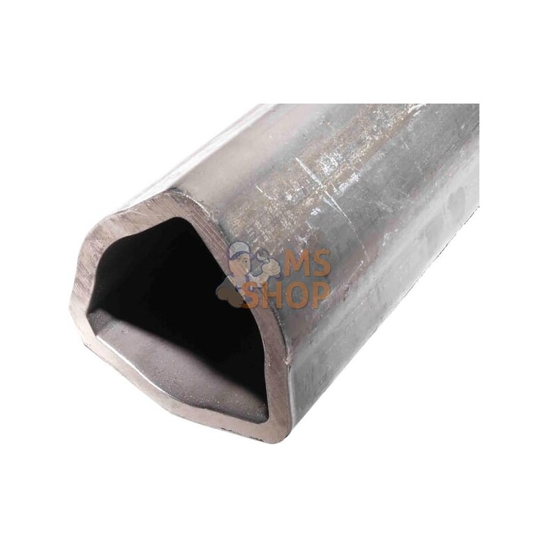 Tube profilé intérieur triangulaire T80/T90 Ø ext. : 54x44x5 mm L : 2,8 m Comer | COMER Tube profilé intérieur triangulaire T80/