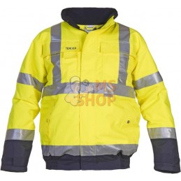 Veste de pilote Oui, jaune-bleu, taille 3XL, EU : 62 Hydrowear | HYDROWEAR Veste de pilote Oui, jaune-bleu, taille 3XL, EU : 62 