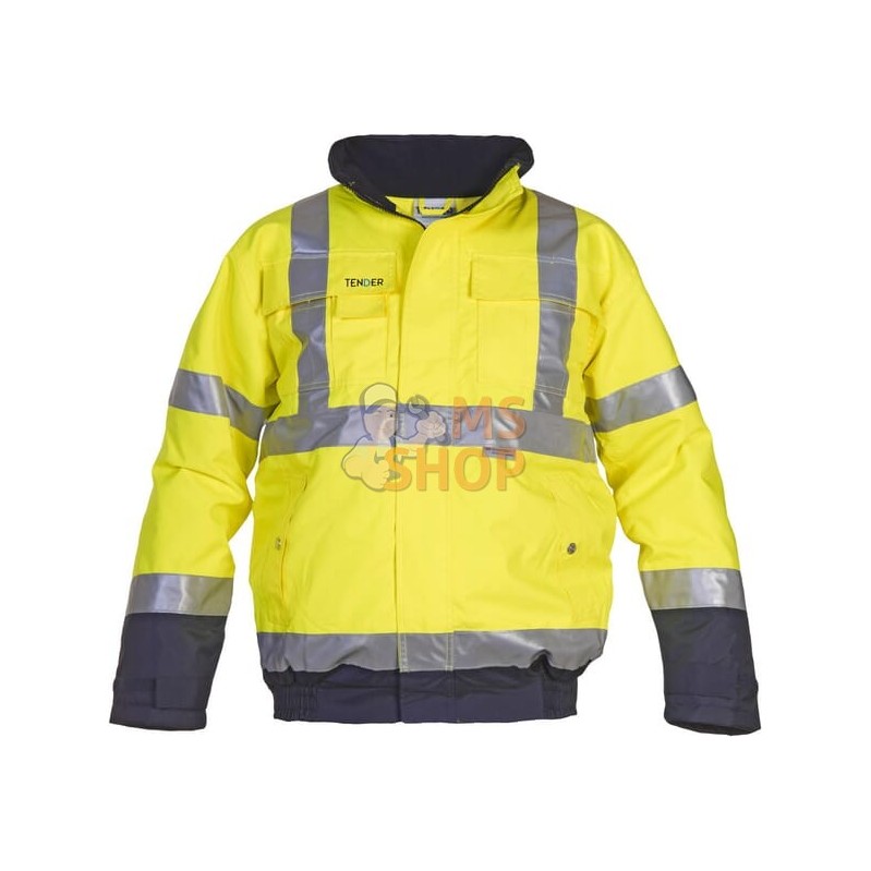 Veste de pilote Oui, jaune-bleu, taille 3XL, EU : 62 Hydrowear | HYDROWEAR Veste de pilote Oui, jaune-bleu, taille 3XL, EU : 62 