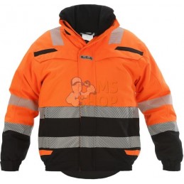 Veste de pilote Oui, orange-noir, taille M, EU : 50 Hydrowear | HYDROWEAR Veste de pilote Oui, orange-noir, taille M, EU : 50 Hy