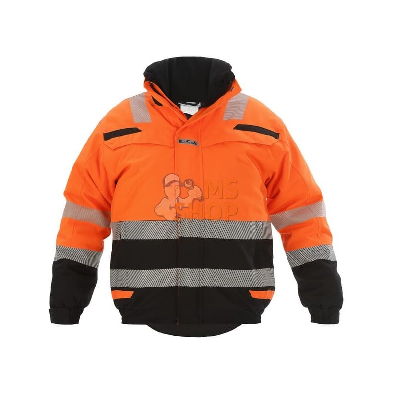 Veste de pilote Oui, orange-noir, taille S, EU : 48 Hydrowear | HYDROWEAR Veste de pilote Oui, orange-noir, taille S, EU : 48 Hy