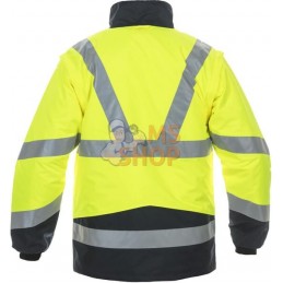 Parka Oui, jaune-bleu, taille 4XL, EU : 64-66 Hydrowear | HYDROWEAR Parka Oui, jaune-bleu, taille 4XL, EU : 64-66 Hydrowear | HY