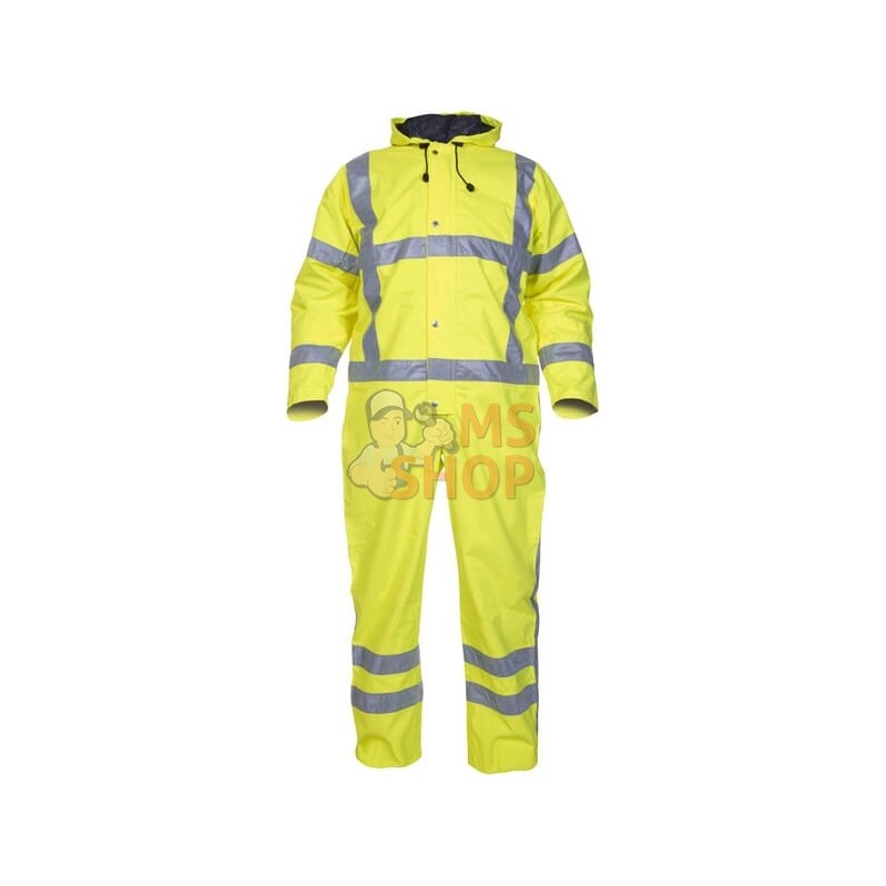 Combinaison imperméable Ureterp SNS haute visibilité jaune taille S | HYDROWEAR Combinaison imperméable Ureterp SNS haute visibi