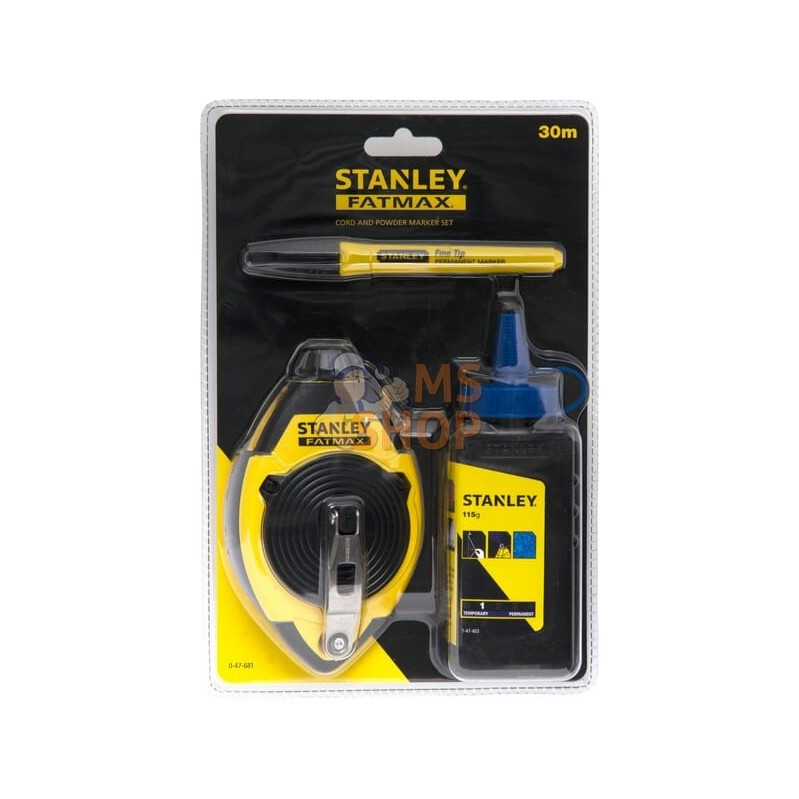 Kit cordeau traceur 30mtr. | STANLEY Kit cordeau traceur 30mtr. | STANLEYPR#585298