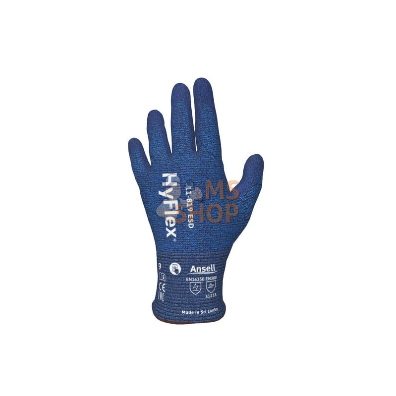 Gants, HyFlex® 11-819 taille 9 | ANSELL Gants, HyFlex® 11-819 taille 9 | ANSELLPR#1079502