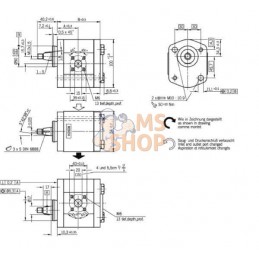 Pompe hydraulique AZPF-11-016LCP20MB-S0007 Bosch Rexroth | BOSCH REXROTH Pompe hydraulique AZPF-11-016LCP20MB-S0007 Bosch Rexrot