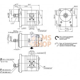Pompe hydraulique AZPF-12-016LSA20MB Bosch Rexroth | BOSCH REXROTH Pompe hydraulique AZPF-12-016LSA20MB Bosch Rexroth | BOSCH RE