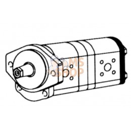 Pompe hydraulique AZPFF-11-022/011LHR2020KB-S0214 Bosch Rexroth | BOSCH REXROTH Pompe hydraulique AZPFF-11-022/011LHR2020KB-S021