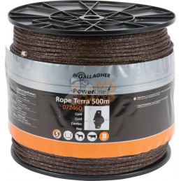 Cord.PowerLine tressé ter.500m | GALLAGHER Cord.PowerLine tressé ter.500m | GALLAGHERPR#854207